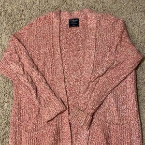 Pink Abercrombie & Fitch Cardigan